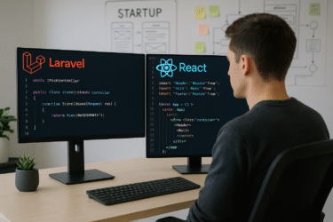 Laravel with React JS Web Development