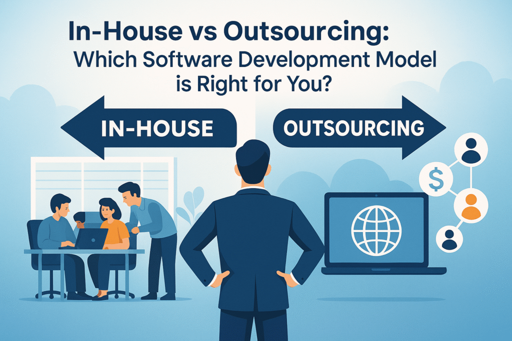 In-house vs Outsourcing development team collaboration